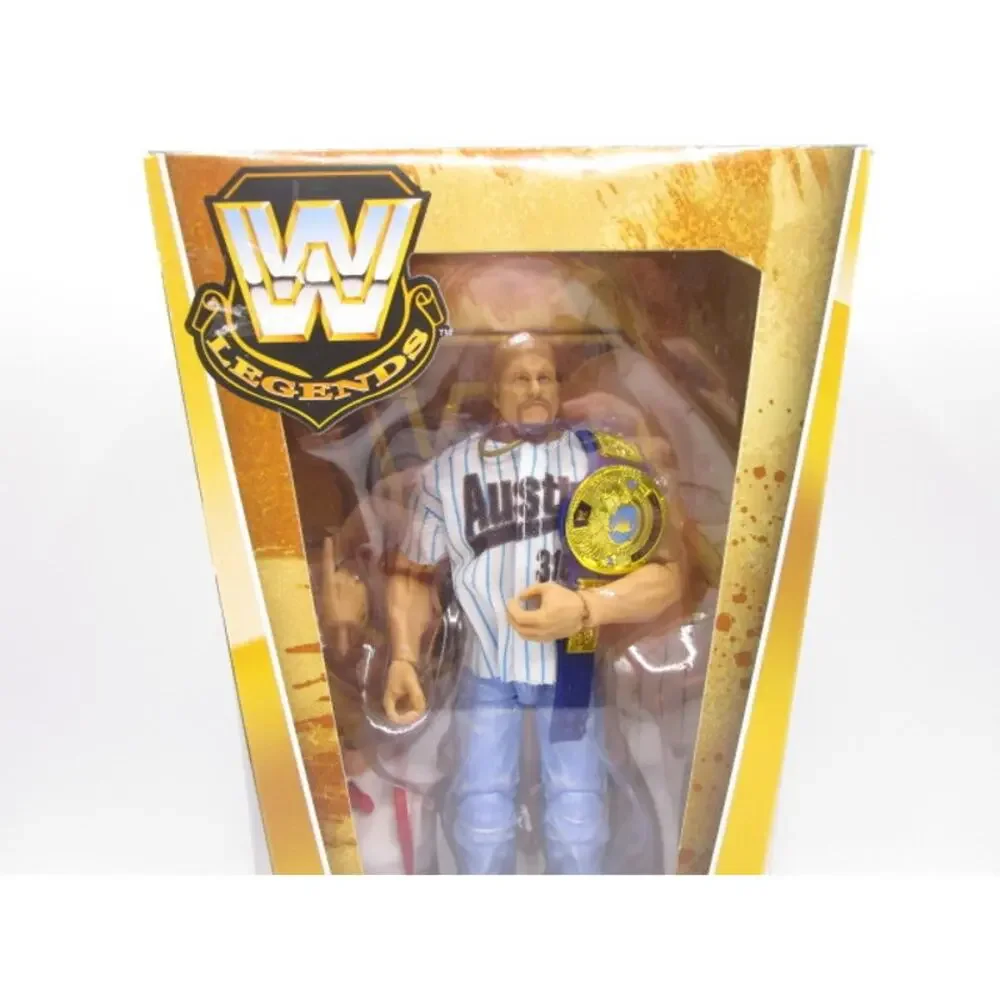 WWE Elite Legends Stone Cold Steve Austin Action Figure BAF Bob Backlund